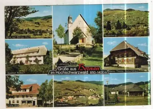 [Ansichtskarte] GERMANY - Bernau im Hochschwarzwald. 