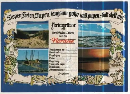 [Ansichtskarte] GERMANY - Nordsee. 