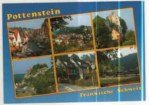 [Ansichtskarte] GERMANY - Pottenstein / Fränkische Schweiz. 