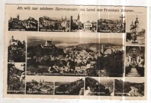 [Ansichtskarte] GERMANY - Land der Franken. 