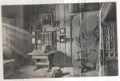 [Ansichtskarte] GERMANY - Wartburg - Die Lutherstube. 