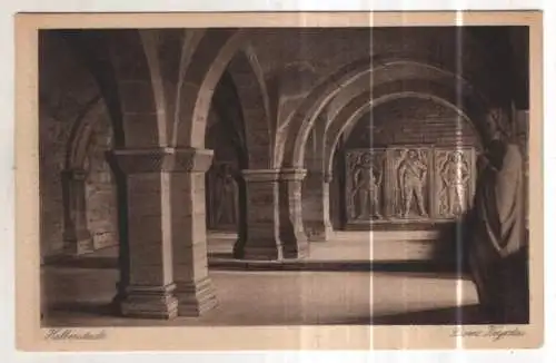 [Ansichtskarte] GERMANY - Halberstadt - Dom Krypta. 