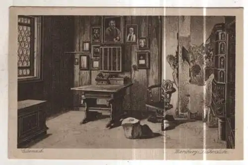 [Ansichtskarte] GERMANY - Eisenach - Wartburg - Lutherstube. 