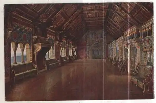 [Ansichtskarte] GERMANY - Wartburg - Pallas - Der Festsaal. 