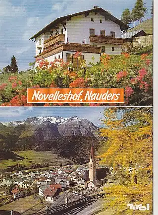 [Ansichtskarte] AUSTRIA - Nauders / Tirol - Jausenstation Novelles. 