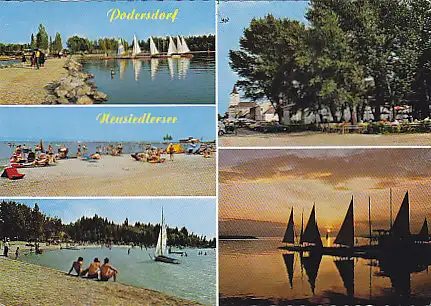 [Ansichtskarte] AUSTRIA -  Podersdorf / Neusiedlersee. 