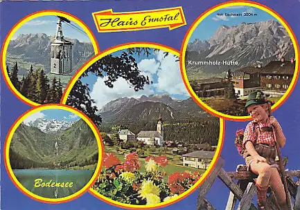 [Ansichtskarte] AUSTRIA - Haus im Ennstal. 