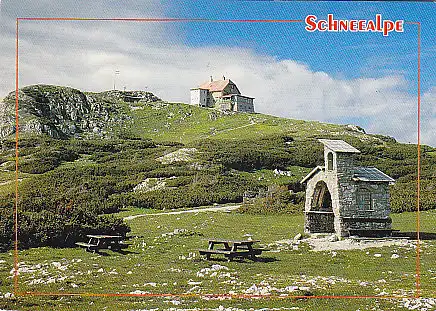[Ansichtskarte] AUSTRIA - Schneealpe. 