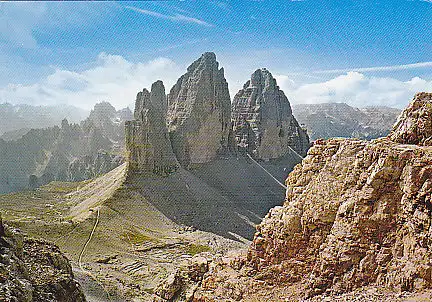 [Ansichtskarte] ITALY - Dolomiten - Drei Zinnen. 