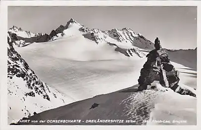 [Ansichtskarte] AUSTRIA - Ochsenscharte - Dreiländerspitze. 