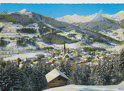 [Ansichtskarte] AUSTRIA - Bad Hofgastein mit Hundskopf. 