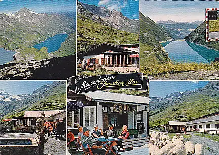 [Ansichtskarte] AUSTRIA - Mooserboden Kaprun Ebmatten Alm. 
