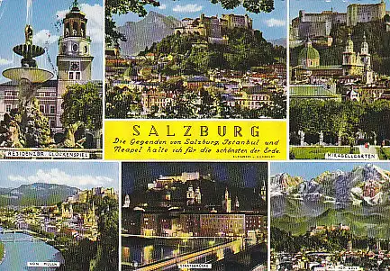 [Ansichtskarte] AUSTRIA - Salzburg. 