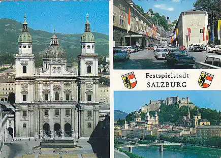 [Ansichtskarte] AUSTRIA - Festspielstadt Salzburg. 
