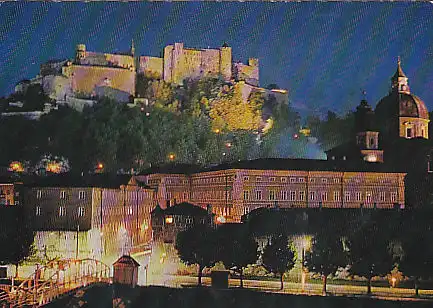 [Ansichtskarte] AUSTRIA - Salzburg die Festspielstadt. 