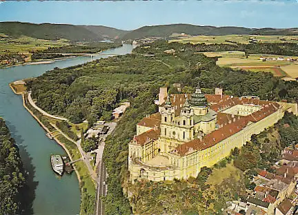 [Ansichtskarte] AUSTRIA - Melk a. d. Donau / Wachau. 