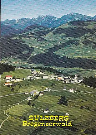 [Ansichtskarte] AUSTRIA - Sulzberg - Bregenzerwald. 