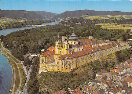 [Ansichtskarte] AUSTRIA - Melk an der Donau - Wachau. 