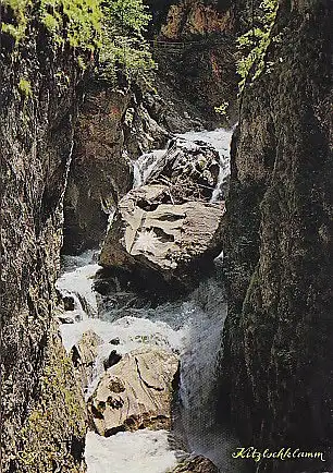 [Ansichtskarte] AUSTRIA - Kitzlochklamm bei Taxenbach-Rauris. 