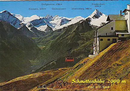 [Ansichtskarte] AUSTRIA - Schmittenhöhe - Zell am See. 