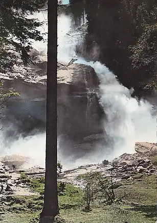 [Ansichtskarte] AUSTRIA - Unterer Krimmler Wasserfall. 