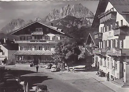 [Ansichtskarte] AUSTRIA - St. Johann in Tirol mit Wildem Kaiser. 