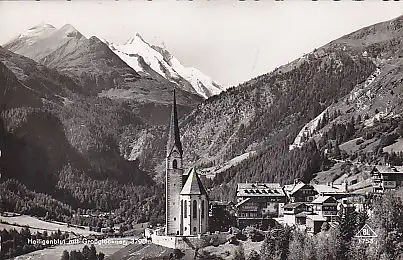 [Ansichtskarte] AUSTRIA - Heiligenblut mit Großglockner. 