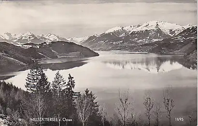 [Ansichtskarte] AUSTRIA - Millstättersee v. Osten. 