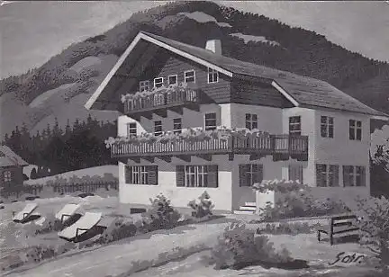 [Ansichtskarte] AUSTRIA - Neukirchen am Großvenediger - Haus Waldesruh. 
