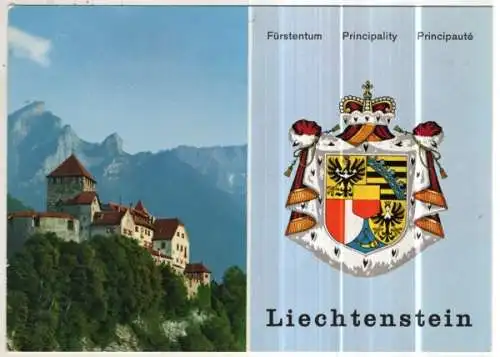 [Ansichtskarte] LIECHTENSTEIN - Schloß Vaduz. 