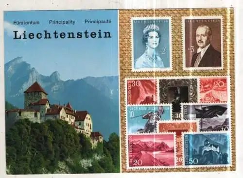 [Ansichtskarte] LIECHTENSTEIN - Schloß Vafuz. 