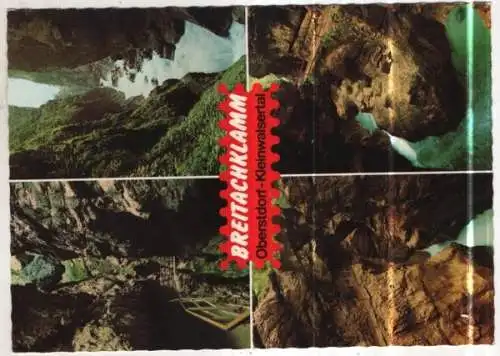[Ansichtskarte] GERMANY - Breitachklamm - Oberstdorf - Kleinwalsertal. 