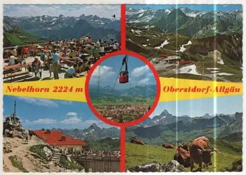 [Ansichtskarte] GERMANY - Nebelhorn - Oberstdorf / Allgäu. 