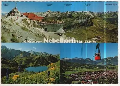 [Ansichtskarte] GERMANY - Grüsse vom Nebelhorn. 