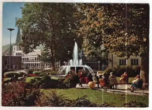 [Ansichtskarte] GERMANY - Bad Kissingen - Postplatz mit Landratsamt. 