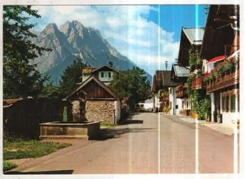 [Ansichtskarte] GERMANY - Garmisch-Partenkirchen - Frühlingsstraße. 