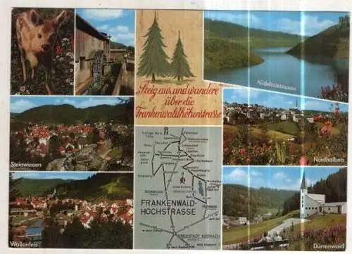 [Ansichtskarte] GERMANY - Frankenwaldhochstraße. 