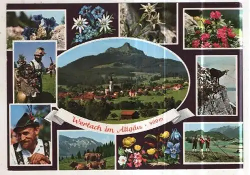[Ansichtskarte] GERMANY - Wertach im Allgäu. 