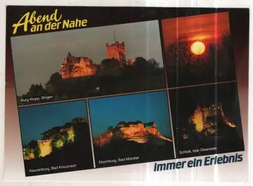 [Ansichtskarte] GERMANY - Abend an der Nahe. 