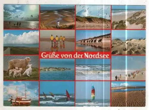 [Ansichtskarte] GERMANY - Grüße von der Nordsee. 