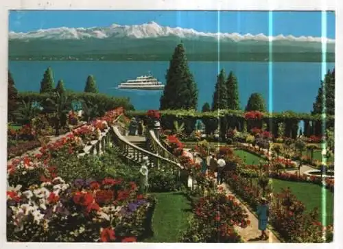 [Ansichtskarte] GERMANY - Insel Mainau im Bodensee - Rosengarten. 