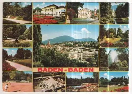 [Ansichtskarte] GERMANY - Baden-Baden. 