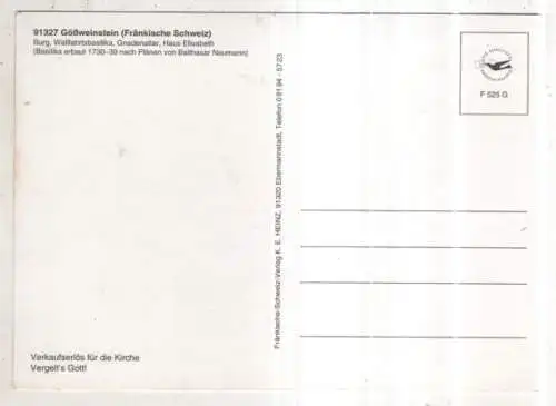 [Ansichtskarte] GERMANY - Gößweinstein. 