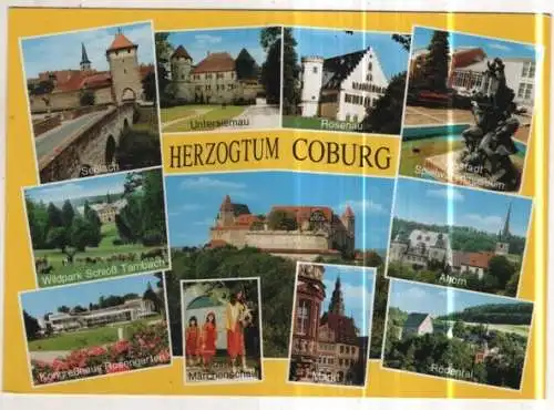 [Ansichtskarte] GERMANY - Herzogtum Coburg. 