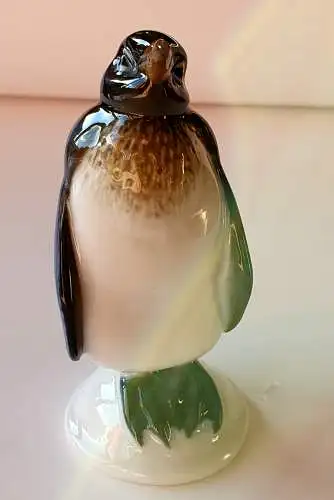 Rosenthal Pinguin -  * Himmelstoss * Handgemalt