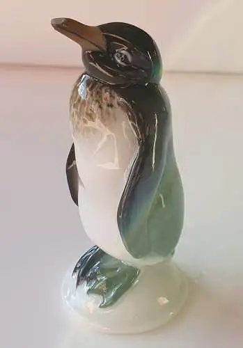 Rosenthal Pinguin -  * Himmelstoss * Handgemalt