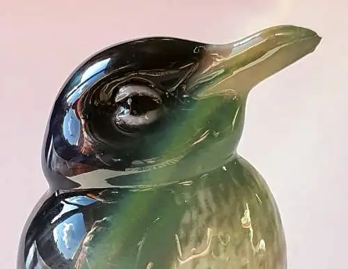 Rosenthal Pinguin -  * Himmelstoss * Handgemalt