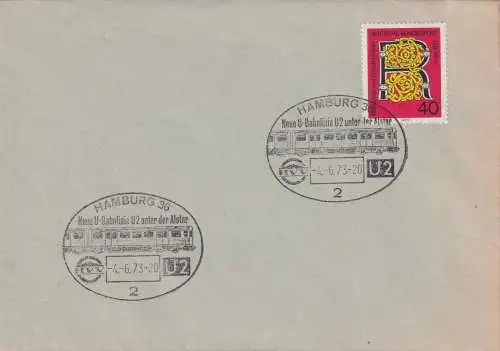 Bundesrep. Deutschland 1973 Nr 770 Sonderstempel