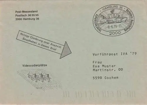 Bundesrep. Deutschland 1979 Nr Vorführpost IVA'79 Sonderstempel