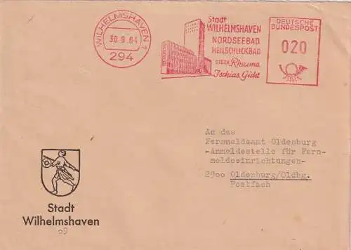 Bundesrep. Deutschland 1964 Nr Freistempel Freistempel